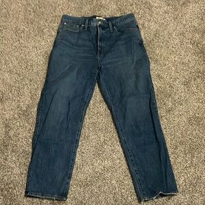 NWT Madewell The Perfect Vintage Straight Jean in Earlwood Medium Wash